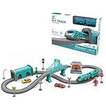 Train Set for Kids Ages 4-8, Toy Tr
