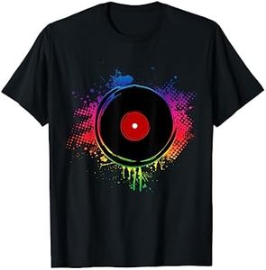 Giradischi vintage in vinile degli anni '80 Maglietta