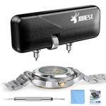 JOREST Watch Battery Replacement Kit, Watch Back Opening Tool, Watch Cover Remover, Watch Caseback Opener, Watch Repair Tool Kit, Adjustable Watch Wrench, Spring Bar Tool, Instruction Manual