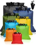 Victoper Waterproof Dry Bag Set 8 Pcs, Lightweight Large Capacity Ripstop Dry Bags Waterproof in 12L 10L 8L 5L 3.5L 3L 2.5L 1.5L Organizer Storage Bags for Outdoor Hiking Camping Fishing Cycling