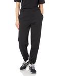 Amazon Essentials Women's Relaxed Jogger (Available in Plus Size), Black, Large