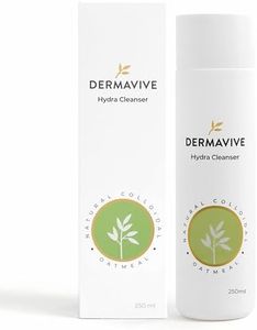 Dermavive Hydra Cleanser - Non-Irritating and Gentle Facial Cleanser, pH Balanced, Purifying Face Wash with Natural Colloidal Oatmeal, Deep Cleansing Skincare, 250ml (8.45 fl oz)