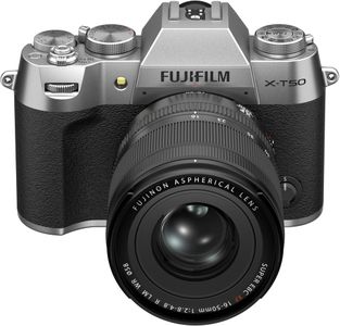 Fujifilm X-T50 Mirrorless Camera Silver with XF 16-50mm Lens