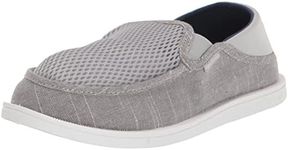 Quiksilver Men's SURF Checker Low TOP Casual Shoe Boat, Grey 1, 10