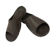 doubleu Recovery Slipper|Soft Doctor Anti-Skid Slipper for Men|Roma Slide|Slides, Flip-Flops, Chappals (44,C+BROWN)