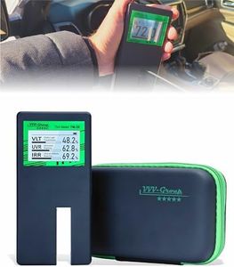 Digital Car Window Tint Meter TM-28 – Side Window Tint Tester for Light Transmission, UV/IR Rejection, Auto Calibration, Display Rotation