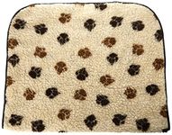 Danish Design Beige Sherpa Fleece Blanket - Medium