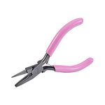 Airssory 4.53 Inch Concave and Round Nose Wire Bending Looping Pliers Round Nose Jewelry Pliers Polishing Bail-Making Tools for Jewellery Making and Craftings