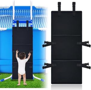 Pool Ladder Protector Cover 15x31.5in,Pool Ladder Guard for Above Ground Pool to Prevent Kids from Climbing,Falling,Bunk Bed Ladder Guard Protector