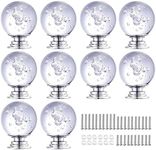 TsunNee 10PCS Clear Crystal Glass D