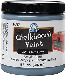 FolkArt Chalkboard Paint in Assorted Colors (8 Ounce), 2516 Slate Gray