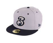 New Era Milwaukee Brewers MLB Two Tone Gray Navy 59Fifty Basecap - 7 1/2-60cm (XL)