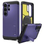 Spigen Tough Armor MagFit | Samsung Galaxy S26 Ultra Case [MagSafe] [Kickstand] Galaxy S26 Ultra Back Cover | TPU+PC - Ash Violet