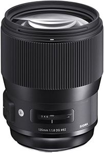 Sigma 4240954 135mm f/1.8 DG HSM Art Lens for Canon, Black