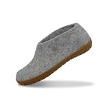 glerups dk Modell AR Unisex Adults Felt Slippers, Grey,5 UK