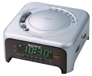 Sony ICF-C317 Dream Machine FM/AM Clock Radio - Silver