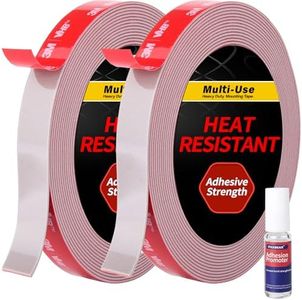 Super Strong Adhesion, Made of 3M Double Sided Tape Heavy Duty 3M VHB Mounting Tape, Indoor & Outdoor Waterproof Multipurpose Automotive Wall Tape Foam Adhesive Tape (2 Pack 360")