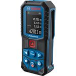 Bosch Professional Laser Measure GLM 50-22 (Range: up to 50m, Robust, IP65, ± 1.5 mm*, 2x AA Batteries, Hand Strap, Pouch)