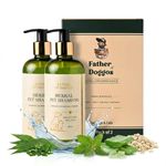 Neem Herbal Pet Shampoo 300ML | Pet Shampoo Tick and Flea | Anti Tick Dog Shampoo for Itchy Skin | Puppy Shampoo & Cat Shampoo | pH Balanced Dog Shampoo and Conditioner for All Breeds (Pack of 2)