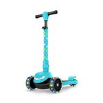 Jetson Scooters - Jupiter Mini 3 Wheel Kick Scooter, Blue, Foldable, Lightweight, Portable