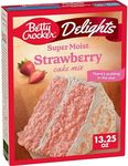 Betty Crocker Delights Super Moist Strawberry Cake Mix, 13.25 oz.