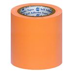 VCR Orange Duct Tape - 18 Meters in Length 144mm / 6" Width - 1 Roll Per Pack - Strong Book Binding Tape - Waterproof Heavy Duty Duct Tape