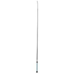 Weaver Livestock 36" Braid Basic Pig Show Whip with Comfort Grip Nylon Handle, Pig Training Whip, Guiding Whip for Show Ring Competition, ‎Teal/White