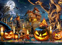 Halloween Nightmare Jigsaw Puzzle by Vermont Christmas Company - 1000 Piece Halloween Puzzle