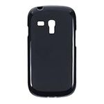 Shantime for Samsung Galaxy S3 Mini i8190 Case, Soft TPU Back Cover Shockproof Silicone Bumper Anti-Fingerprints Full-Body Protective Case Cover for Samsung Galaxy S III More (4.00 Inch) (Black)