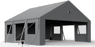 Benass 20x20 Carport Canopy, Heavy 