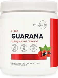 Type Zero Clean Guarana Powder Drink Mix (Unflavored) 250 Servings