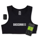 Soccerbee-Pro2 - GPS Tracker and Vest for Tracking Activities of Outdoor Sports Athletes Such as Soccer, Football, Rugby, Hockey, and Lacrosse (Medium)