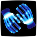 UWEIDOIT LED Gloves, Flash Finger L