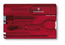 Victorinox Jelly Swiss Card - Red