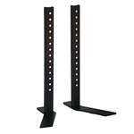 SAFWE® - TVBS 1432 - Universal TV Base Stand -Table top Stand - TV Table Mount Fits Most 14 to 32 inch LCD & LED TV - VESA up to 100 x 200, 200 x 200, 200 x 300 mm (Materiel : Metal/Color : Black)