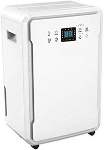 SSCYHT Déshumidificateur pour la Maison et Les sous-sols, sécheuse de 280 m², purificateur d'air, capacité de déshumidification de 70 L/D, avec déshumidificateurs à arrêt Automatique