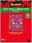 Scotch® Laminating Sheets, 9 in x 12 in, Letter Size Single Sided