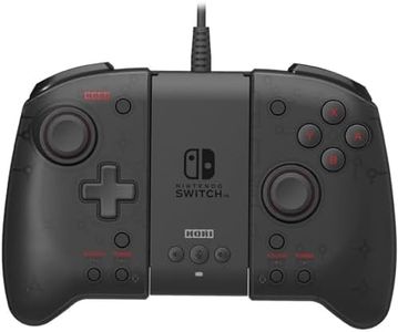 HORI Split Pad Pro Attachment Set - Ergonomic Controller for Handheld Mode & Wired Controller - Officially Licensed By Nintendo - Nintendo Switch;