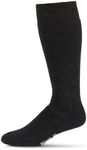 Minus33 Merino Wool Ski and Snowboard Sock, Charcoal, Large