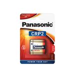 Panasonic CR-P2 6 V Lithium Battery - Silver