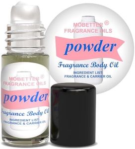 MOBETTER FRAGRANCE OILS Powder Fresh Scent 1 Oz Perfume Fragrance Body Oil for Unisex