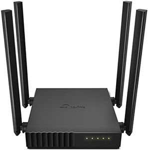 TP-Link AC1200 Dual Band Wi-Fi Router, Wireless, Router/ Access Point/ Range Extneder Modes, HD Streaming, IPv6 Suppported, Parental Control, App Control, Smart Home (Archer C54)