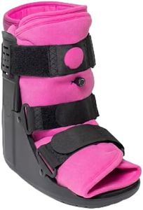 Brace Direct Women's Pink Short CAM Walker Boot, Foot/Ankle Fracture L4361