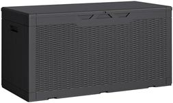 Greesum 100 Gallon Resin Deck Box L
