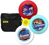 Innova Discs Golf Starter Set with Bag – Frisbee Golf Discs Set for Beginners with Disc Golf Driver, Mid-Range, Disc Golf Putter and Mini Marker (Colors Will Vary)