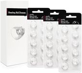 (30 Pcs) Hearing Aid Domes Accessories for Oticon Replacements, Oticon MiniFit (Double Vent 6mm) Domes, Universal Domes for Oticon Hearing Aid Supplies Kits, Fit Aid Parts for Optimal Performance
