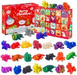 2024 Advent Calendar for Kids, Little 3D Print Animals Set Toys, Christian Christmas Gifts Party Favor