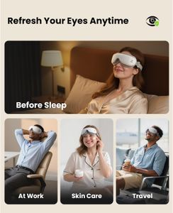 Bob and Brad Heated Eye Massager – Soothing Relief for Tired Eyes