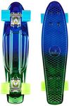 Ridge Skateboards Rainbow Neochrome 22" Mini Cruiser Complete board - UK Manufactured - Metallic Fades