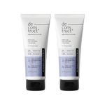 Deconstruct Salicylic Acid Face Wash with Niacinamide | Non-Drying, Cooling & Refreshing Cleanser | Gentle Oil Control Face Wash for Clear & Fresh-Looking Skin | Facewash for Men & Women | 100ml Pack of 2